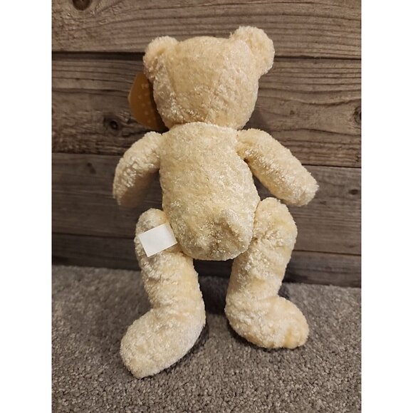 VINTAGE 9" FENG SHUI WHITE PLUSH BEAR W/ TAGS - Picture 2 of 8